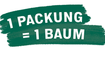 1 Packlung = 1 Baum